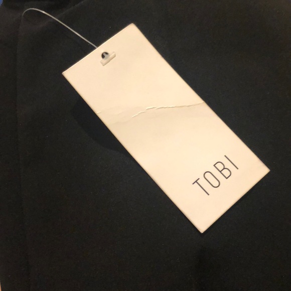 TOBI MAGDALENA BLACK SHIFT DRESS - Picture 4 of 5